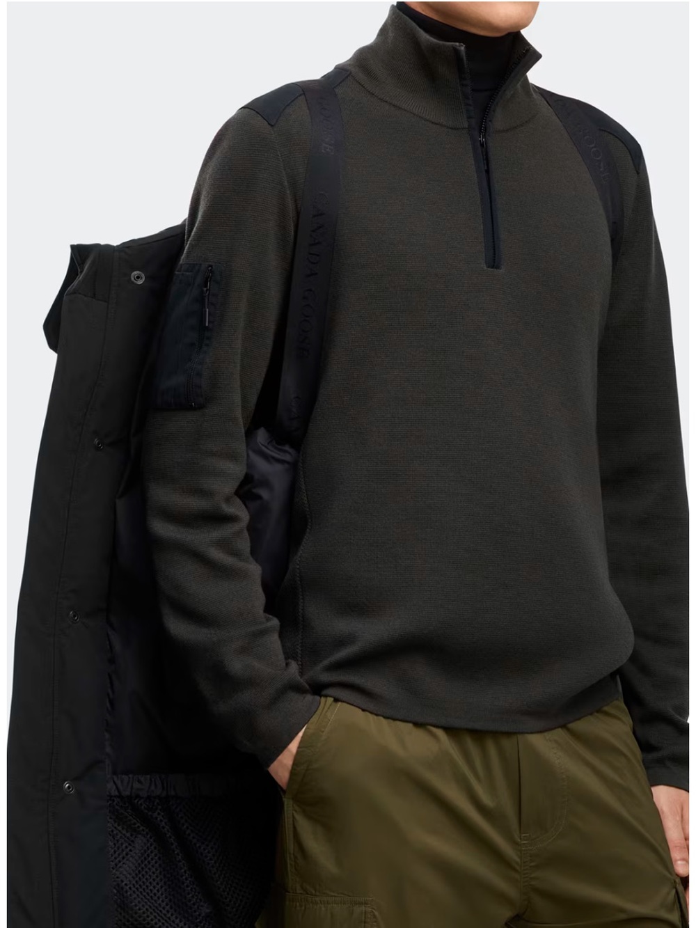 Canada Goose Langford Parka Black Disk - Picture 7 of 9